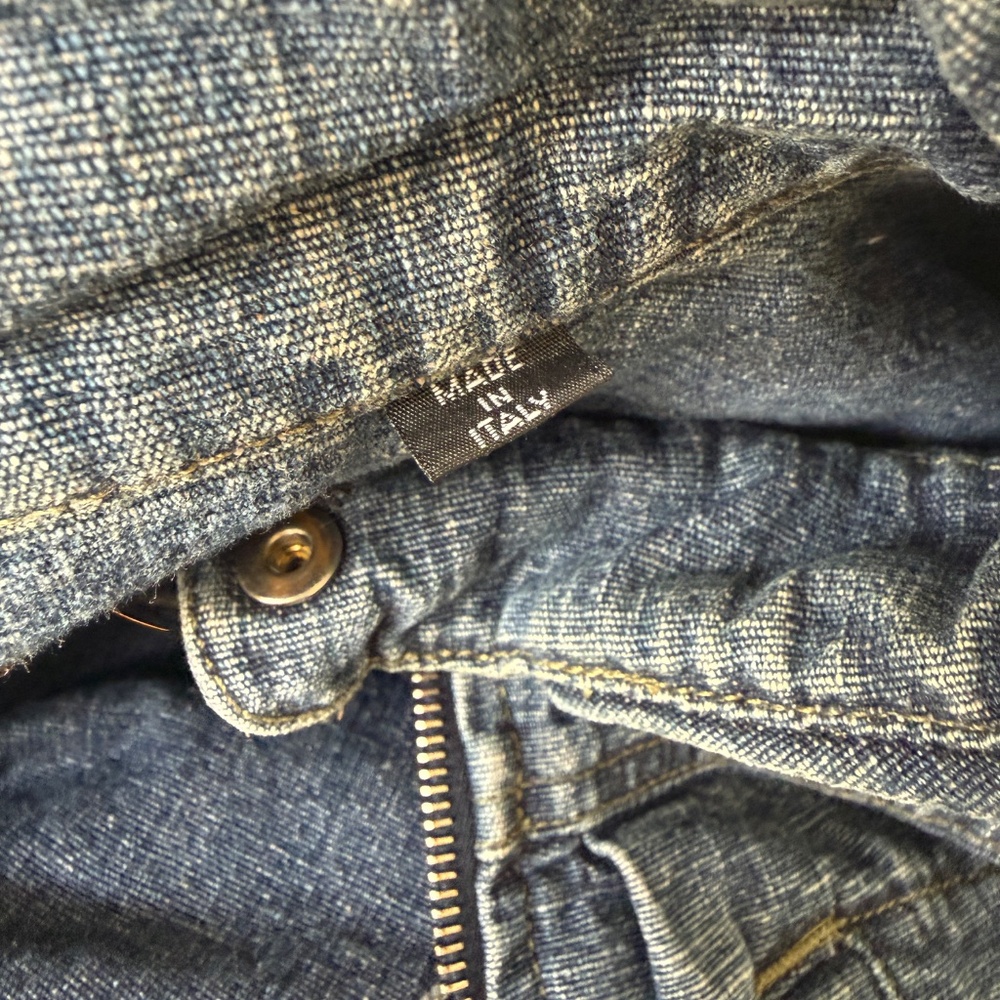Vivienne Westwood Tokyo Exclusive Early 2000's Denim Moto Jacket - Picture 13 of 14